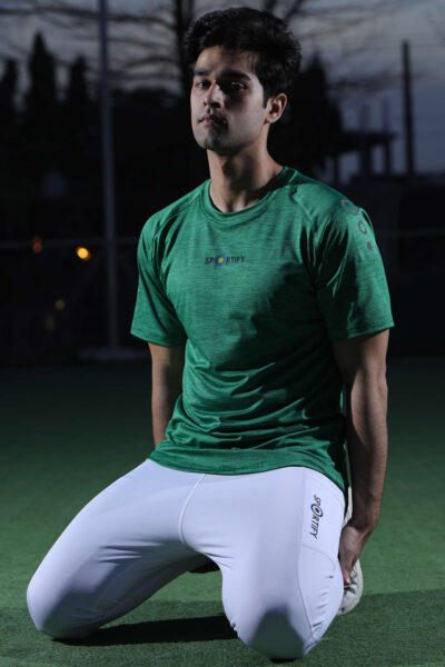 Sportify Ultra Stretch Melange T shirt-1